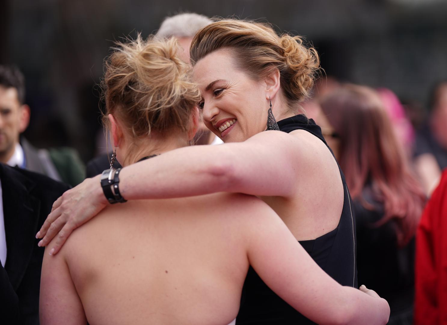 Kate Winslet and Mia Threapleton attending the Bafta Television Awards 2023 at the Royal Festival Hall, London. Picture date: Sunday May 14, 2023. Photo: Yui Mok/PRESS ASSOCIATION