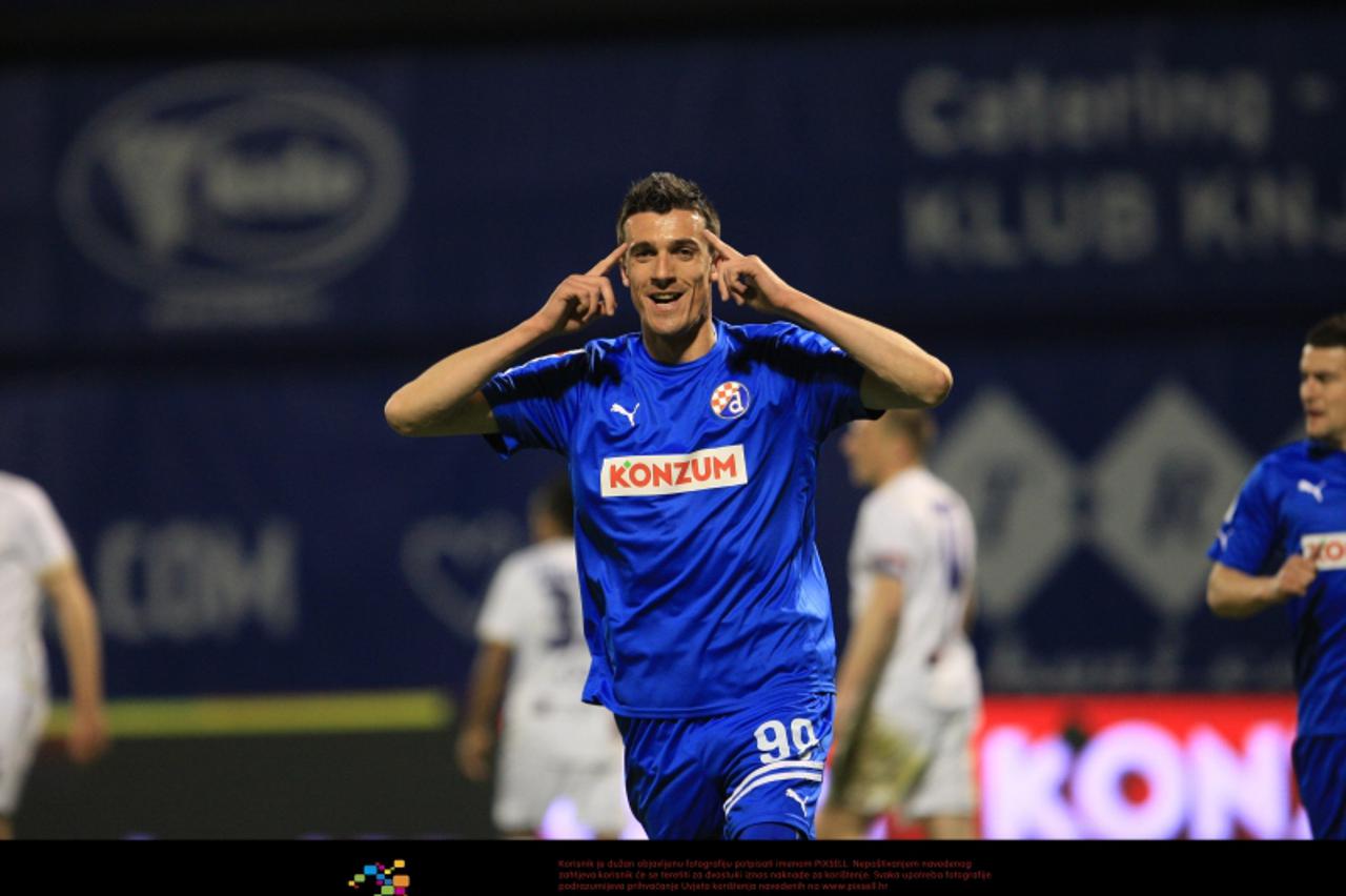 '17.03.2012., Stadion Maksimir, Zagreb - 1. HNL, 22. kolo, GNK Dinamo - HNK Hajduk. Ivan Krstanovic. Photo: Zeljko Lukunic/PIXSELL'