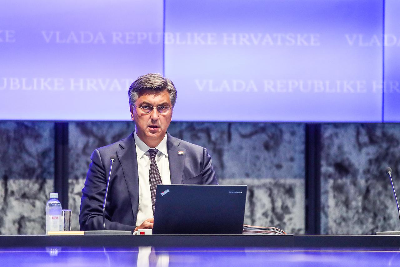 Zagreb: Sjednica Vlade RH u NSK