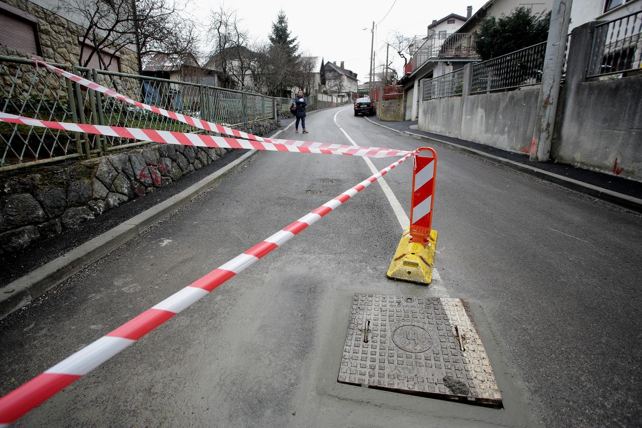 Zagreb: Šabanova ulica nakon nedavne rekonstrukcije