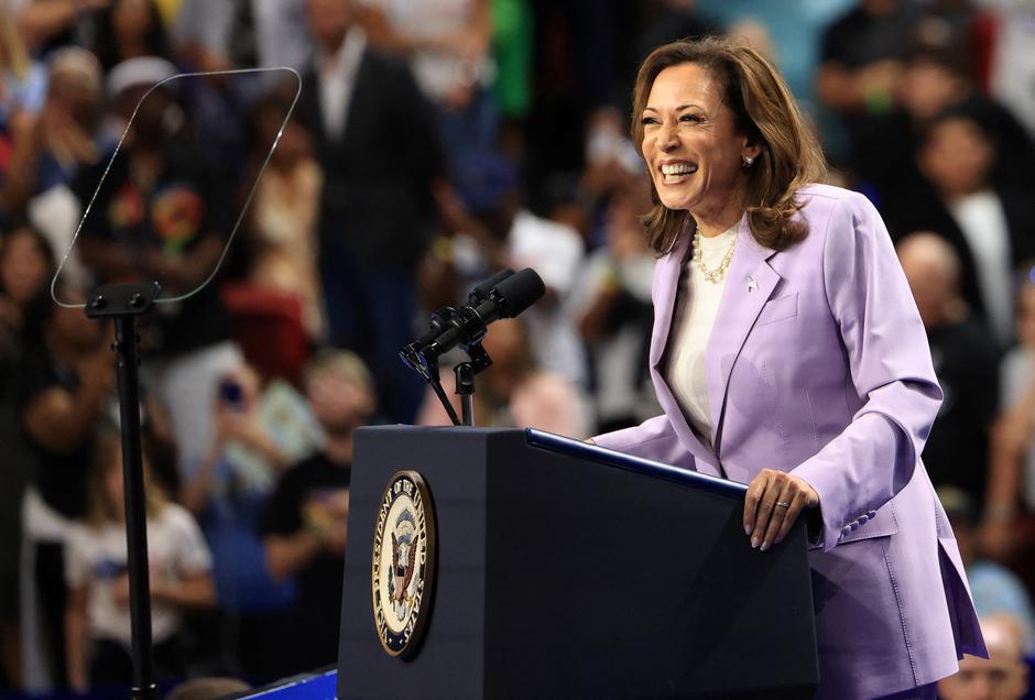 Democratic presidential candidate and U.S. Vice President Harris campaigns in Las Vegas