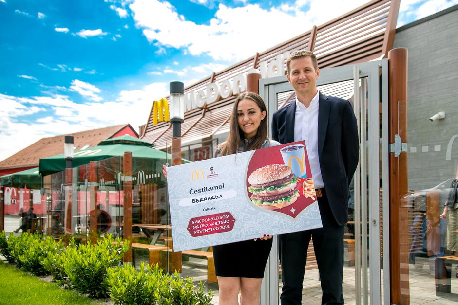 Izabran pobjednik McDonald'sova natječaja Pratitelj igrača