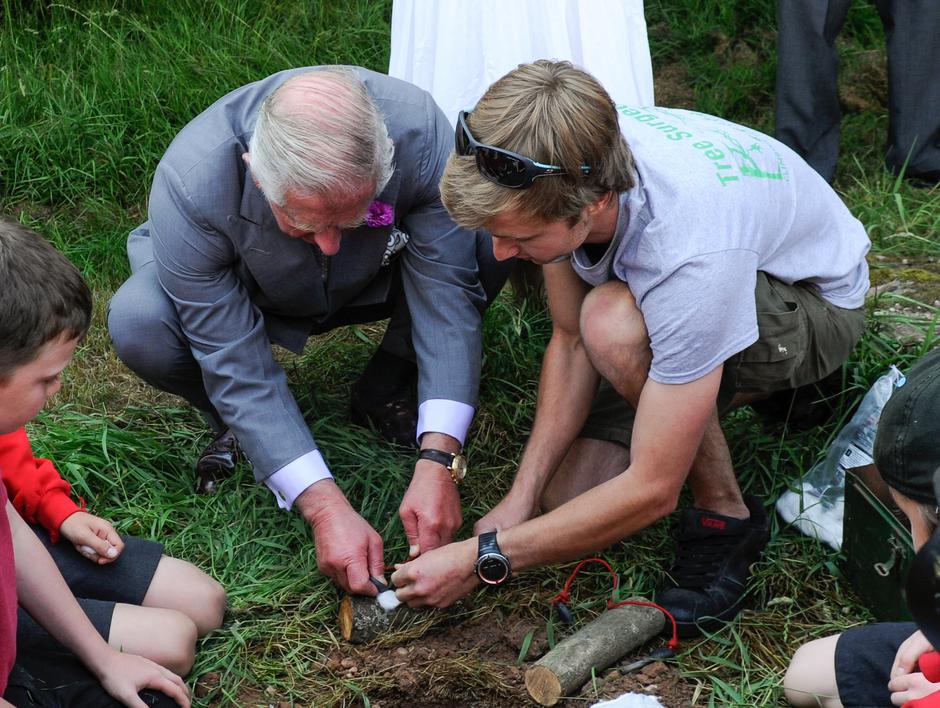 UK: Princ Charles i Camilla na organskoj farmi tijekom posjete Walesu