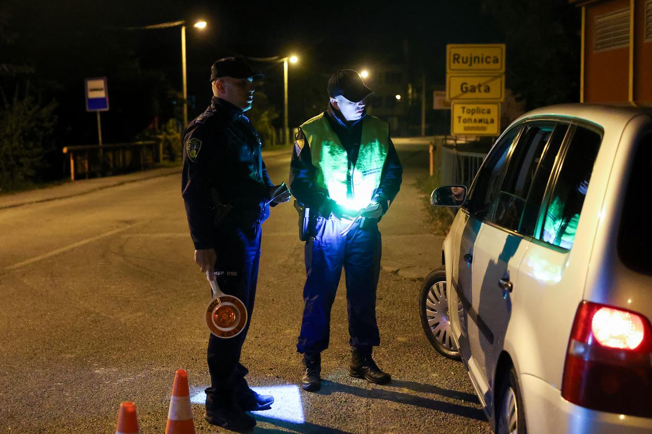 Policijske patrole i kontrola migranata na granici BiH i Hrvatske