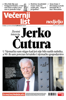 Večernji list naslovnica