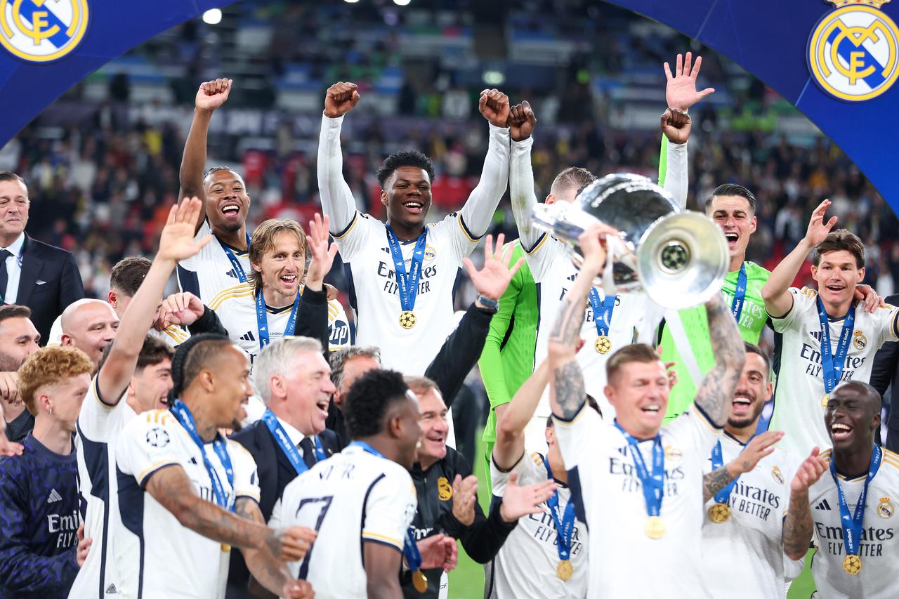 London: Slavlje Real Madrida nakon pobjede u finalu Lige prvaka