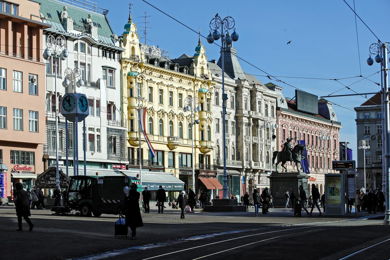 Gradska svakodnevica u središtu Zagreba