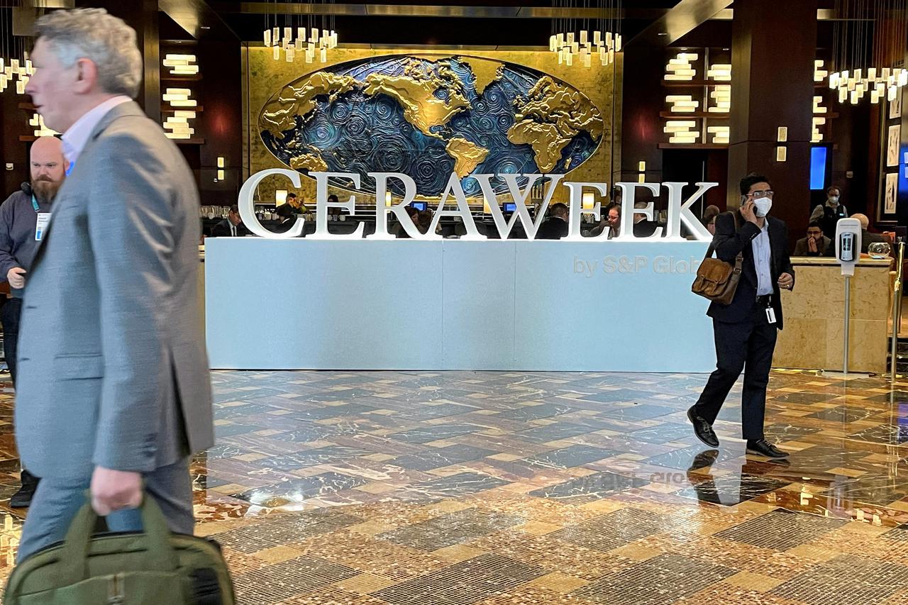 FILE PHOTO: CERAWeek energy conference 2022 in Houston, Texas