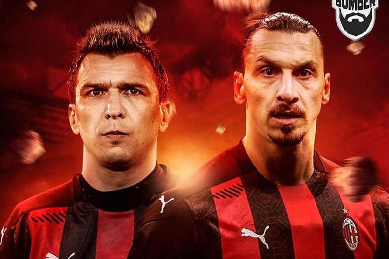 Mario Mandžukić i Zlatan Ibrahimović