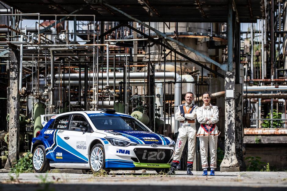 INA sponzor najboljeg hrvatskog vozača rallyja Juraja Šebalja