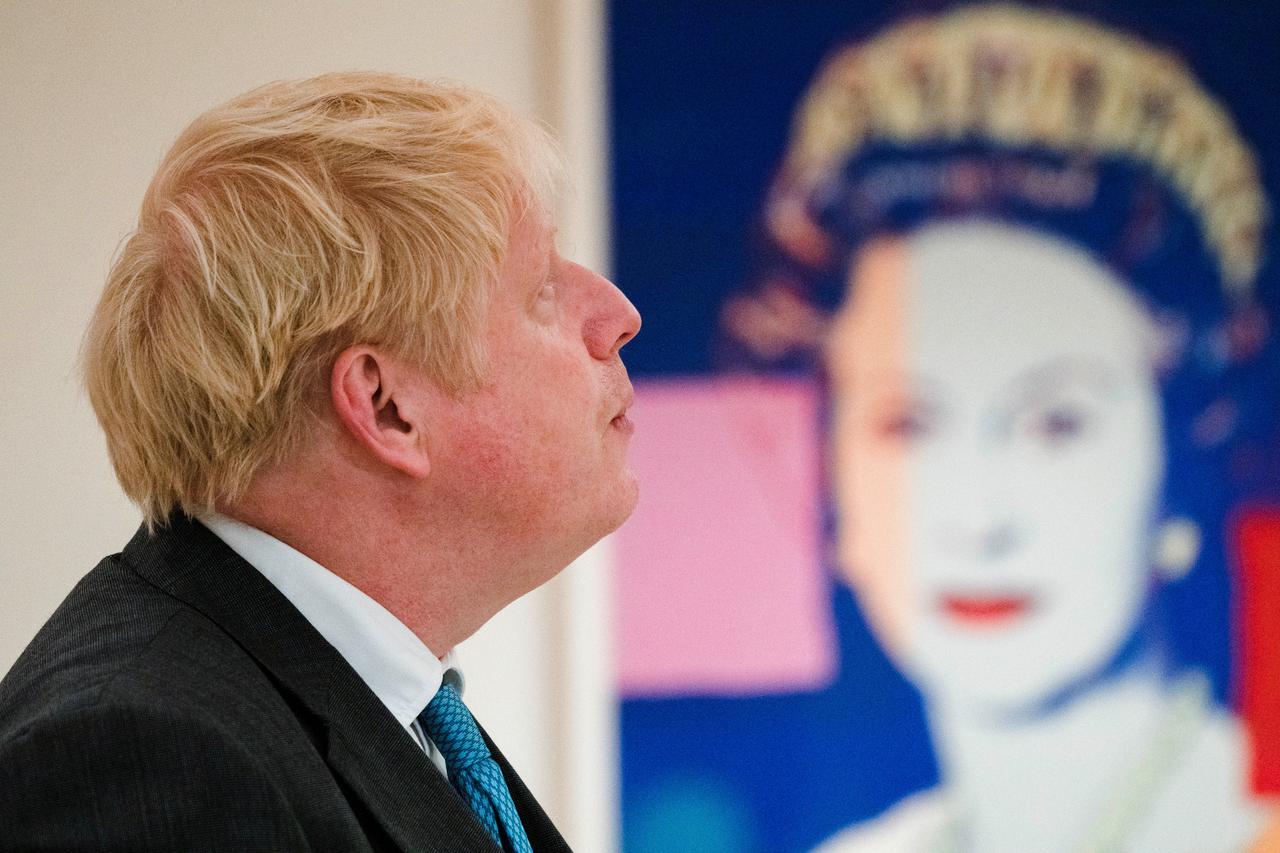 British Prime Minister Boris Johnson meets with Colombian President Ivan Duque Marquez in New York