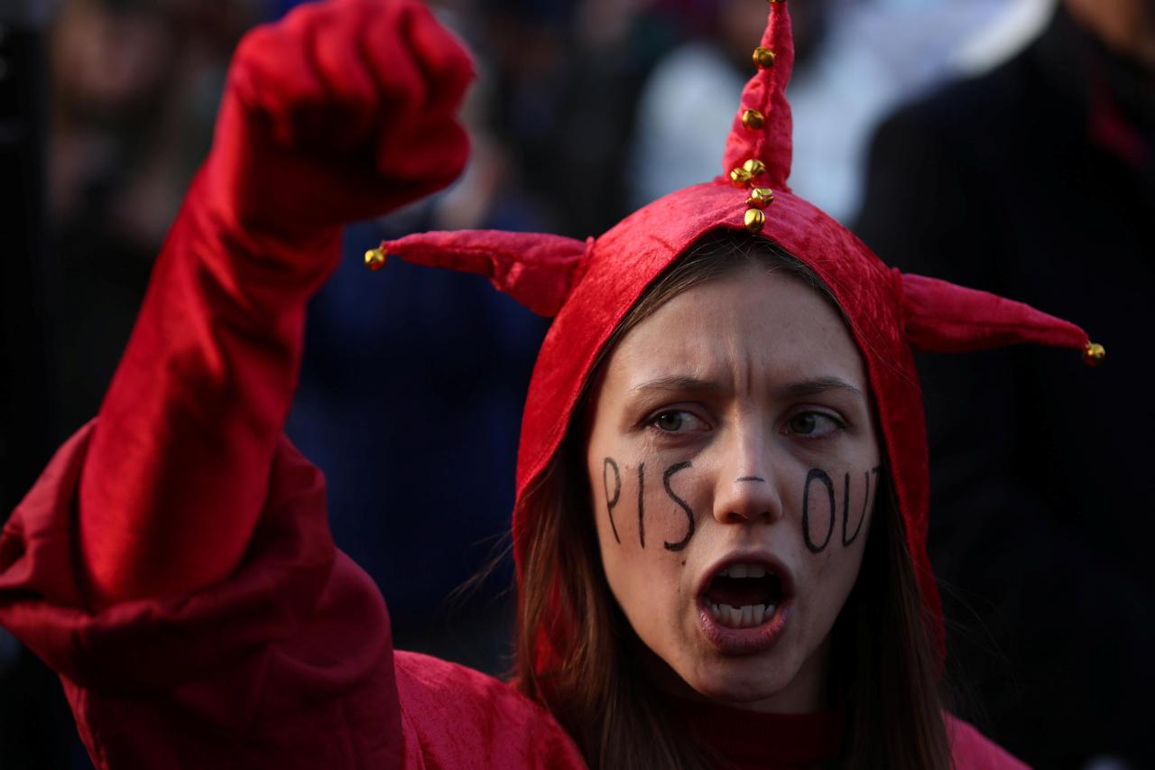 Rally in support of Poland's membership in the European Union, in Krakow