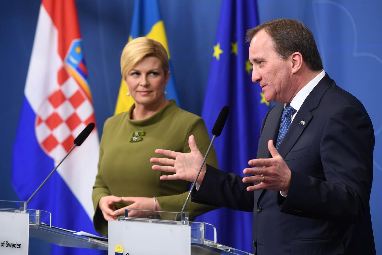 kolinda grabar kitarović Lofven