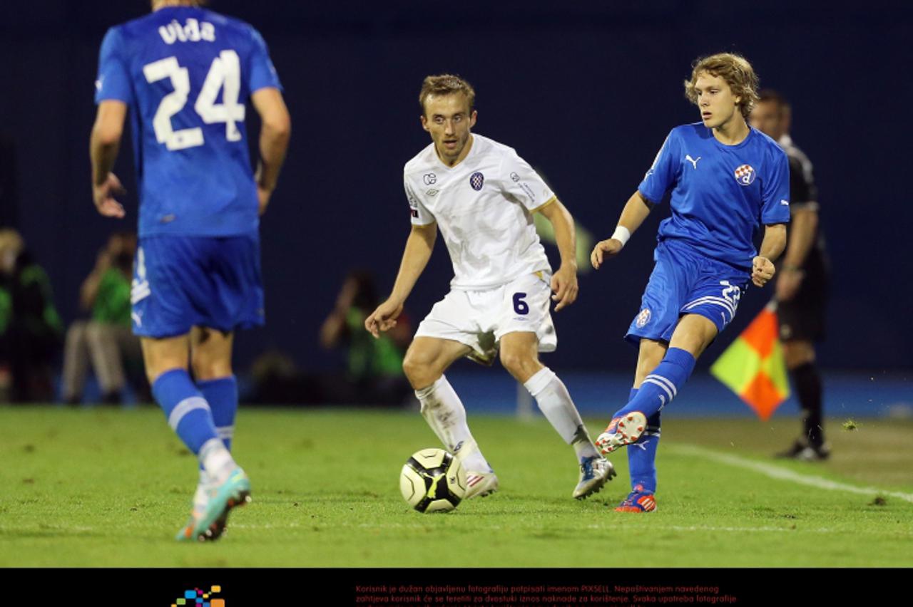 '29.09.2012., stadion u Maksimiru, Zagreb - 1. HNL, 10. kolo, GNK Dinamo -  HNK Hajduk.Avdija Vrsajevic. Photo: Igor Kralj/PIXSELL'