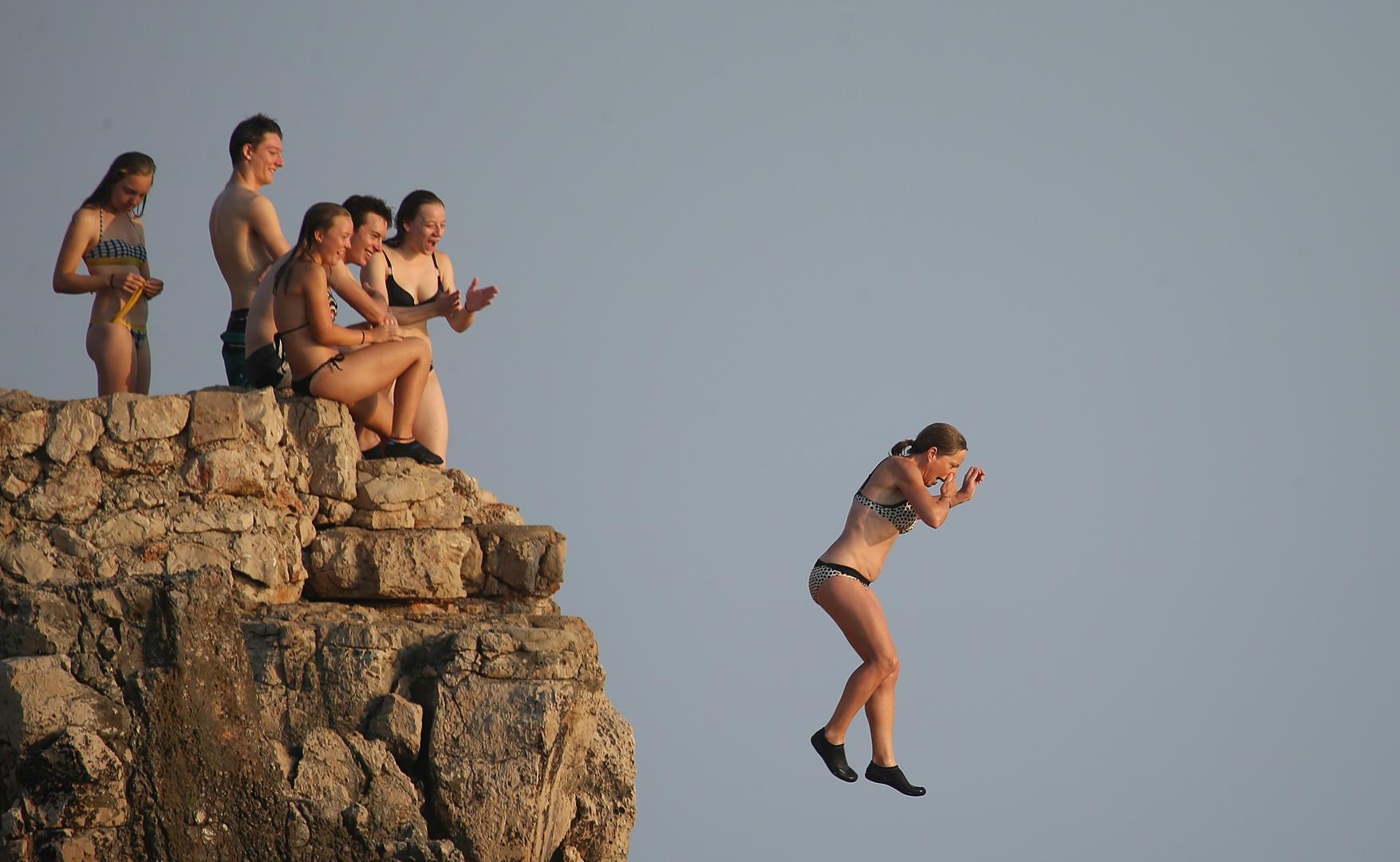 Dubrovnik: Skakanje sa stijena na Lokrumu