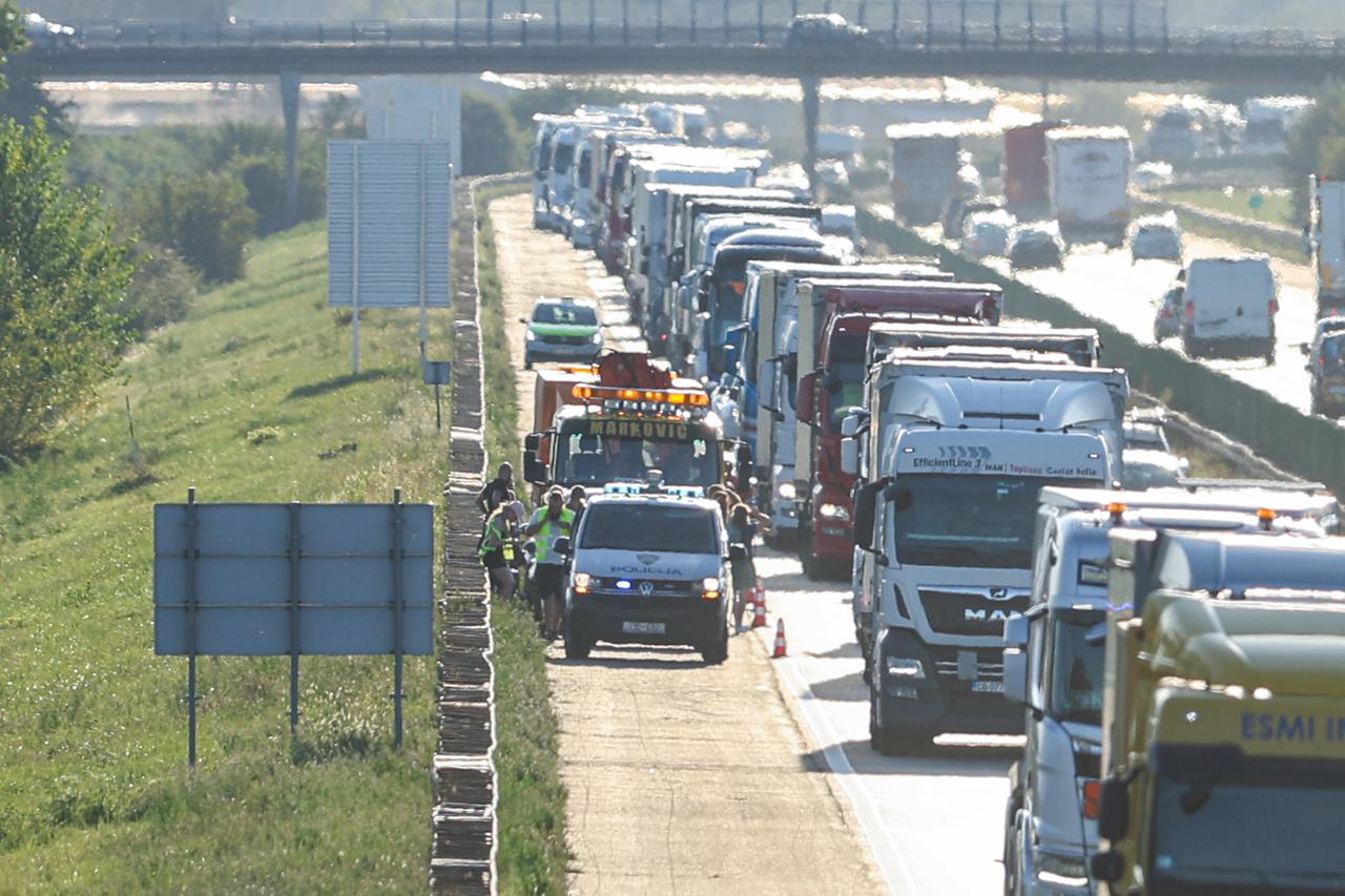 Zagreb: Zbog nesreće na obilaznici stvaraju se kolone 