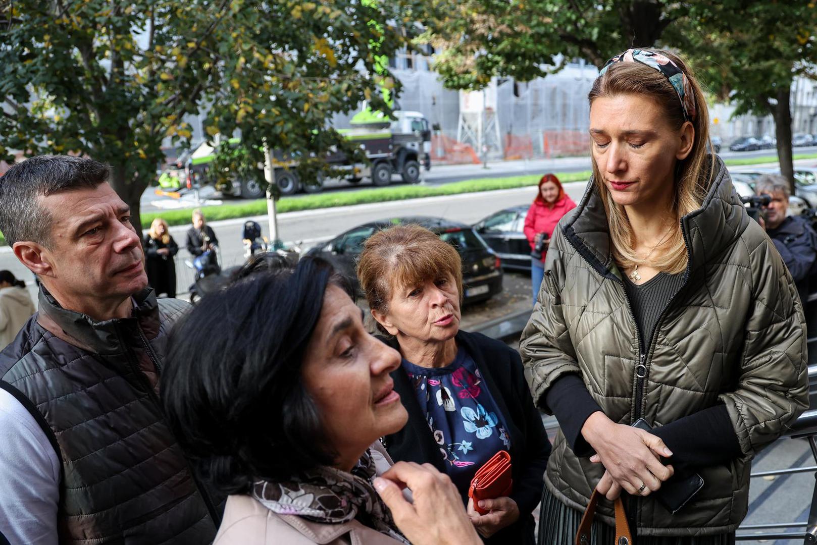 17.10.2024. Srbija, Beograd - Nastavlja se sudjenje  djecaku Kosti K koji danas ponovno svjedoci na sudu. Photo: Matija Habljak/PIXSELL