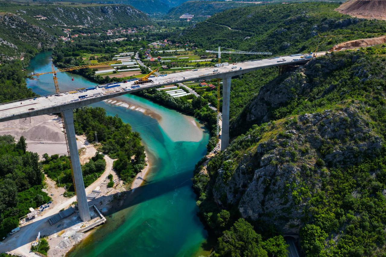 Čapljina: Most "Počitelj" uskoro će spojiti dvije obale Neretve
