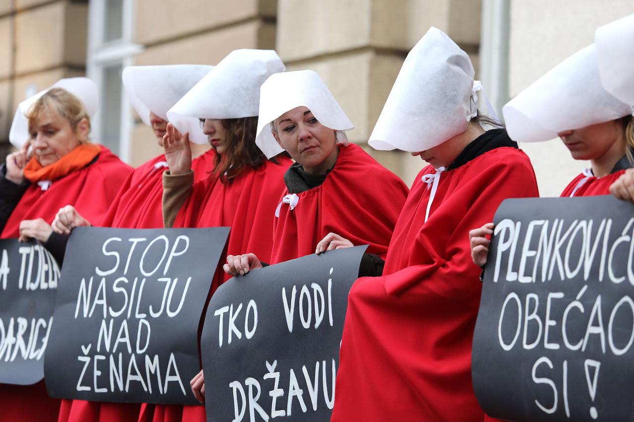 Prosvjed - Stop nasilju nad ženama