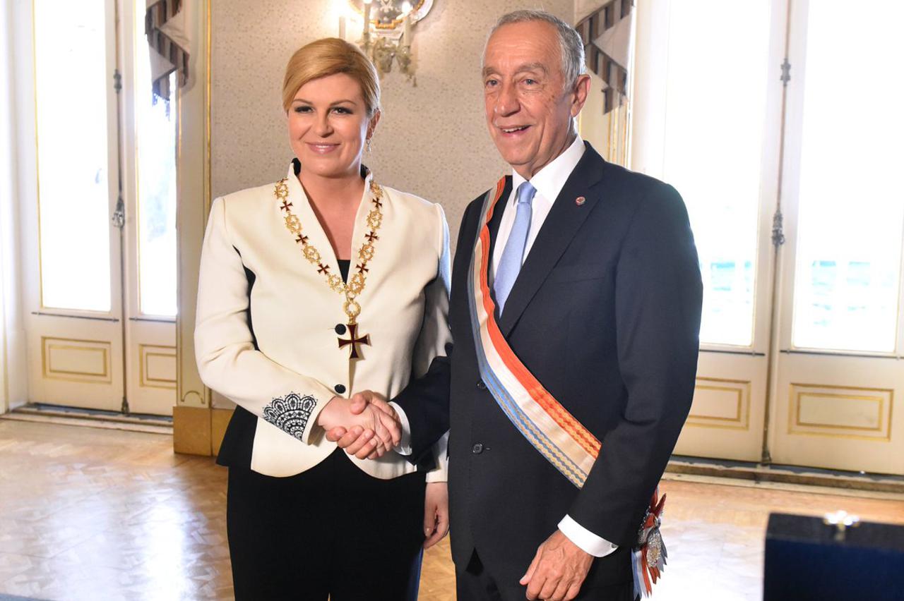 Kolinda Grabar-Kitarović i Marcelo Rebelo de Sousa