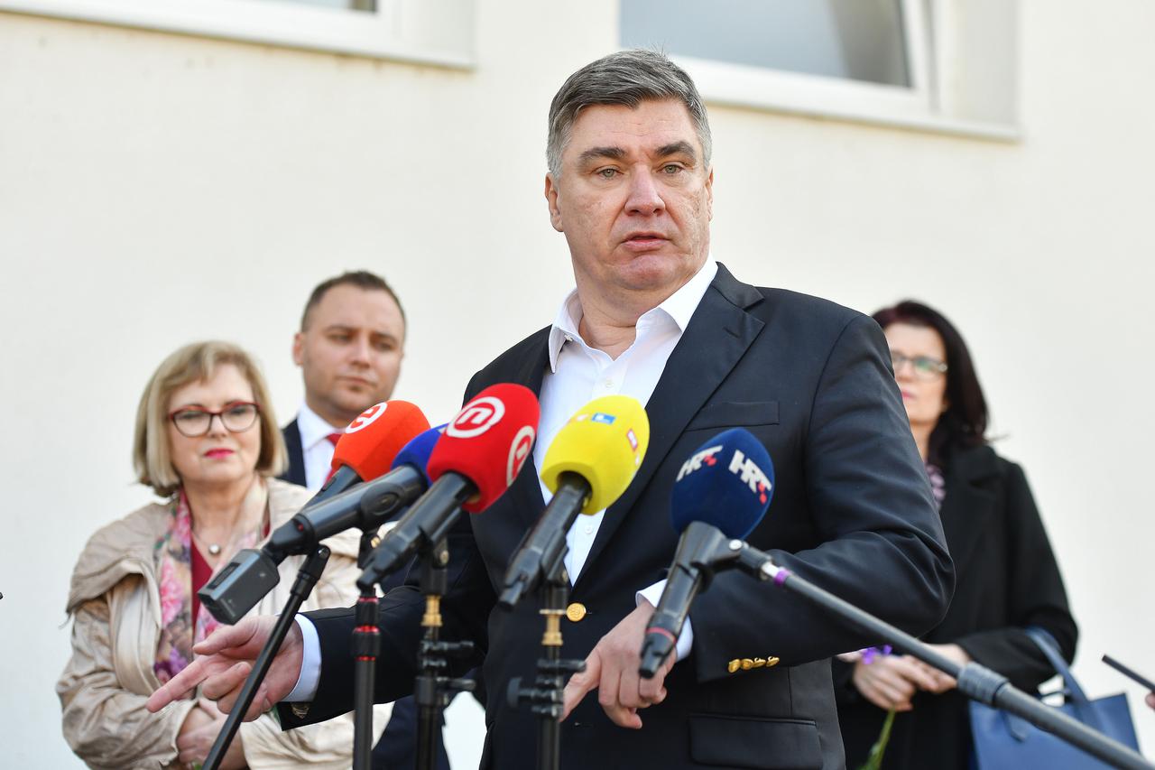 Ludbreg: Zoran Milanović dao je izjavu medijima