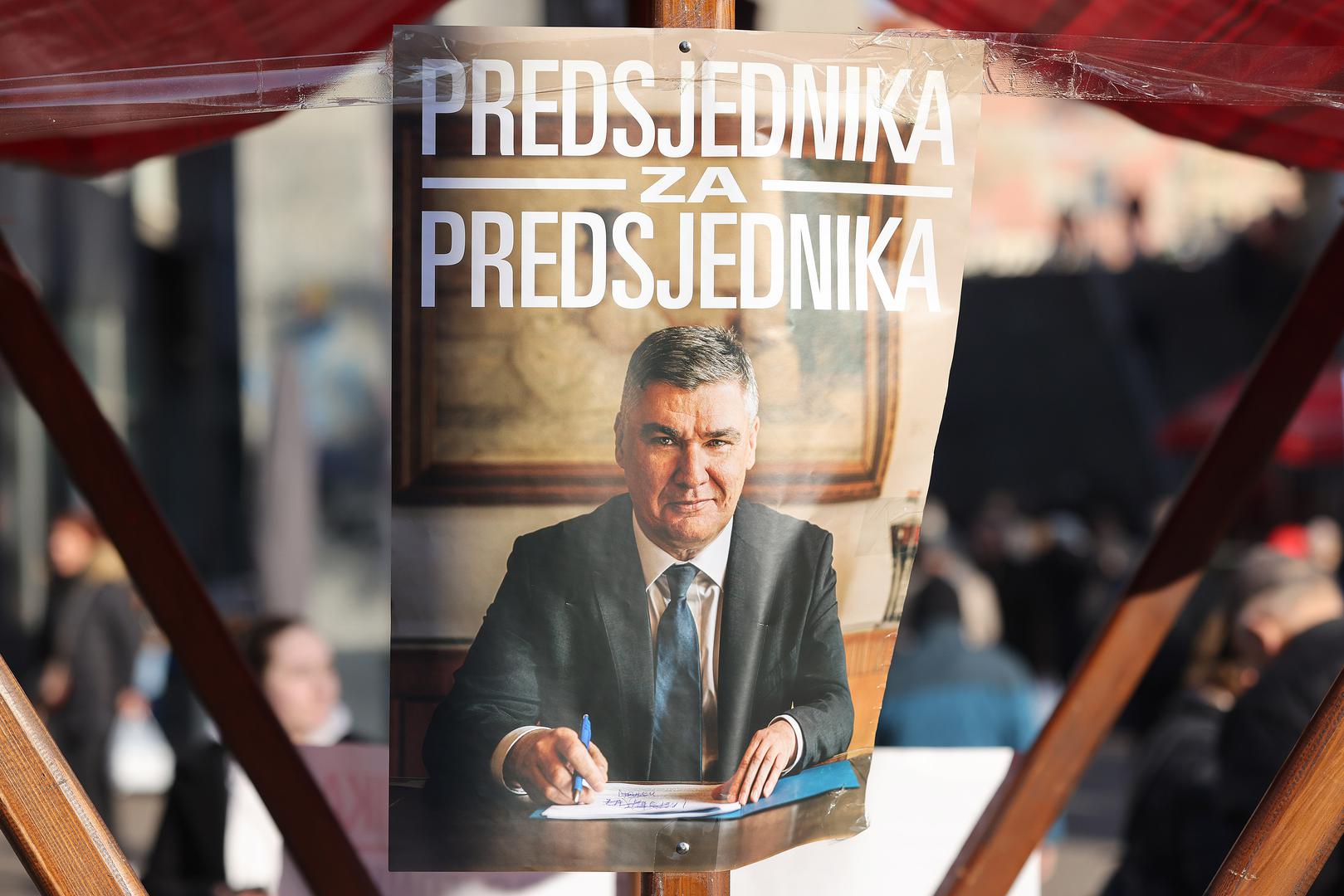 Zoran Milanović i njegov slogan - Predsjednik za predsjednika -  izazvao je mnogo polemika, ali samim time što se o tome priča, indikator je uspješnosti. 