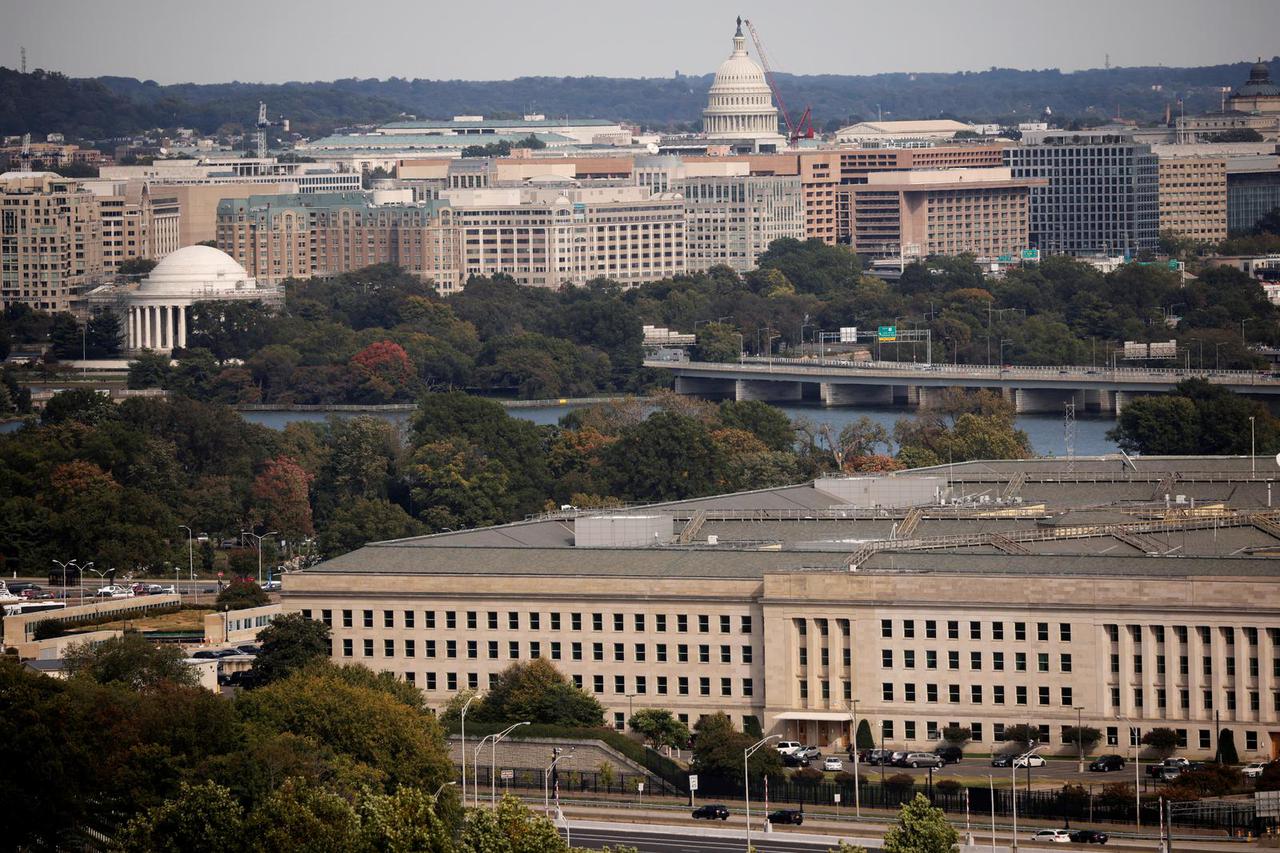 FILE PHOTO: The Pentagon building is seen in Arlington, Virginia, U.S.