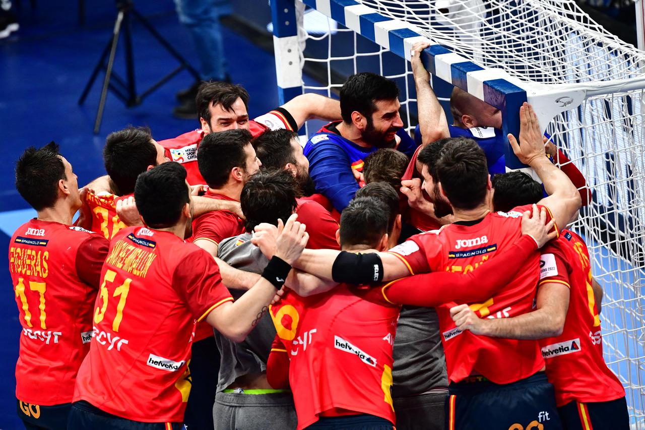 EHF 2022 Men's European Handball Championship - Semi Final - Spain v Denmark