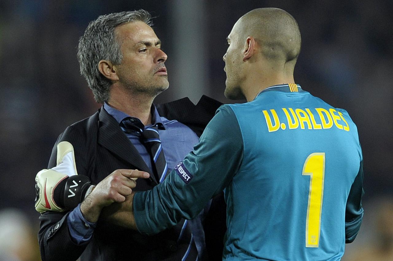 Valdes Mourinho