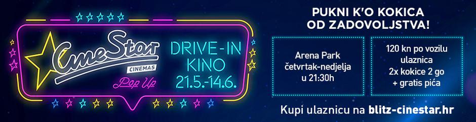 CineStar pokreće pop up drive-in kino