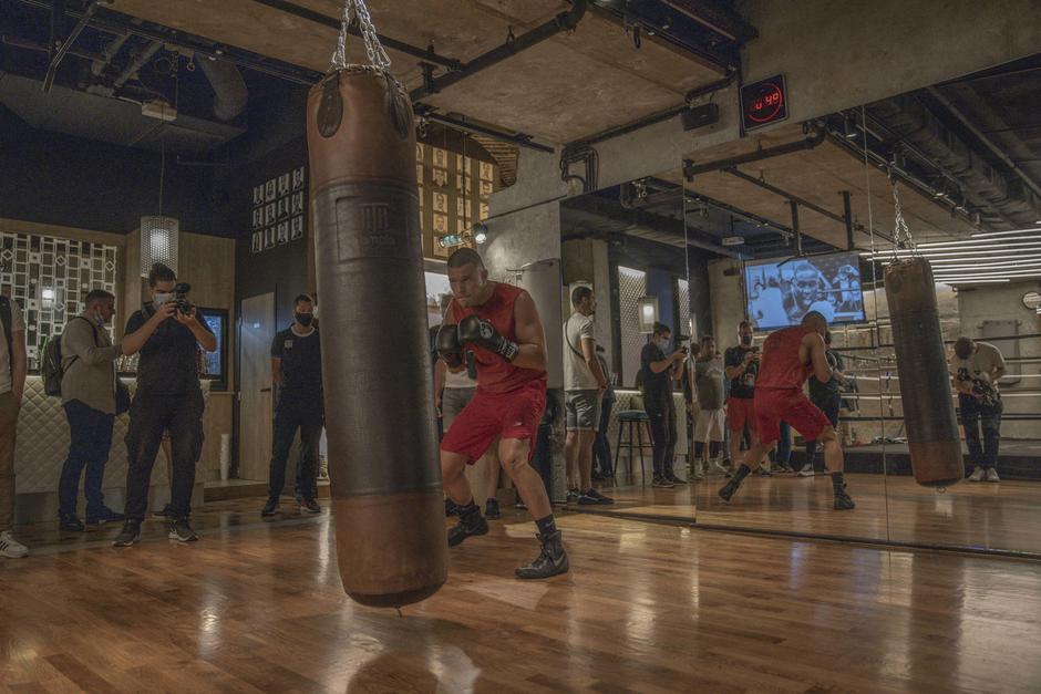 Tony Yoka Private Training Session - Paris