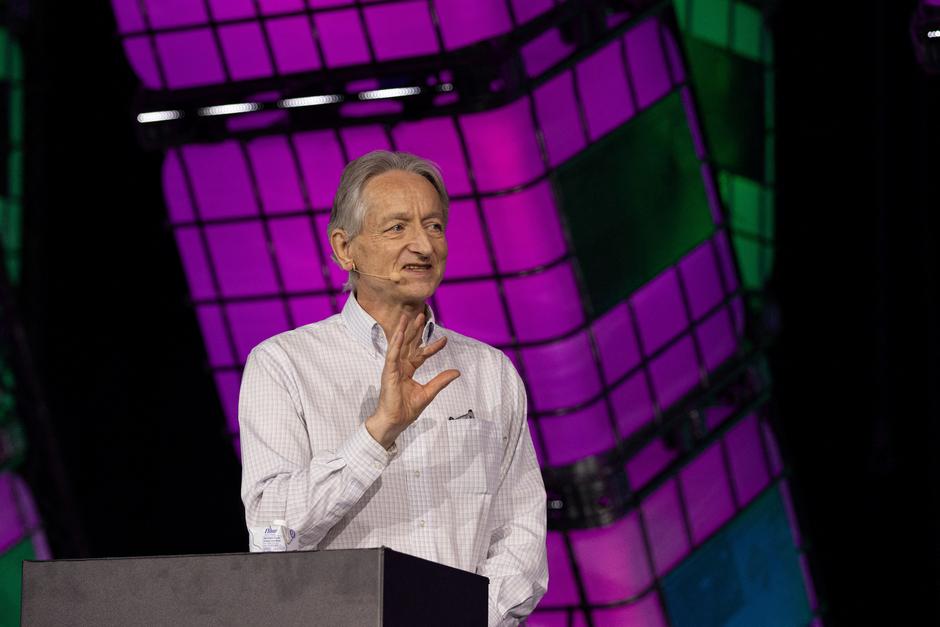 British-Canadian professor Geoffrey Hinton of the University of Toronto, who won the 2024 Nobel Prize in Physics