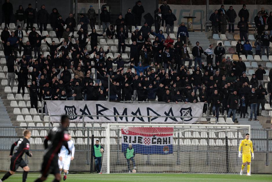 Rijeka: HNK Rijeka i HNK Gorica odigrali utakmicu 19. kola Prve lige na Rujevici