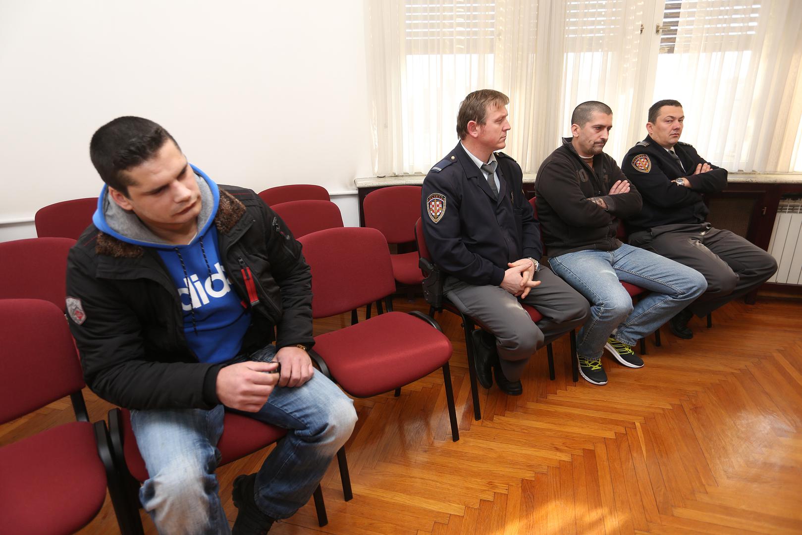 26.01.2016., Karlovac - Na Zupanijskom sudu nastavljeno je sudjenje Damiru Sisakovicu i Mariu Buzuku kojima se sudi zbog pljacke kladionice u Karlovcu. Photo: Kristina Stedul Fabac/PIXSELL