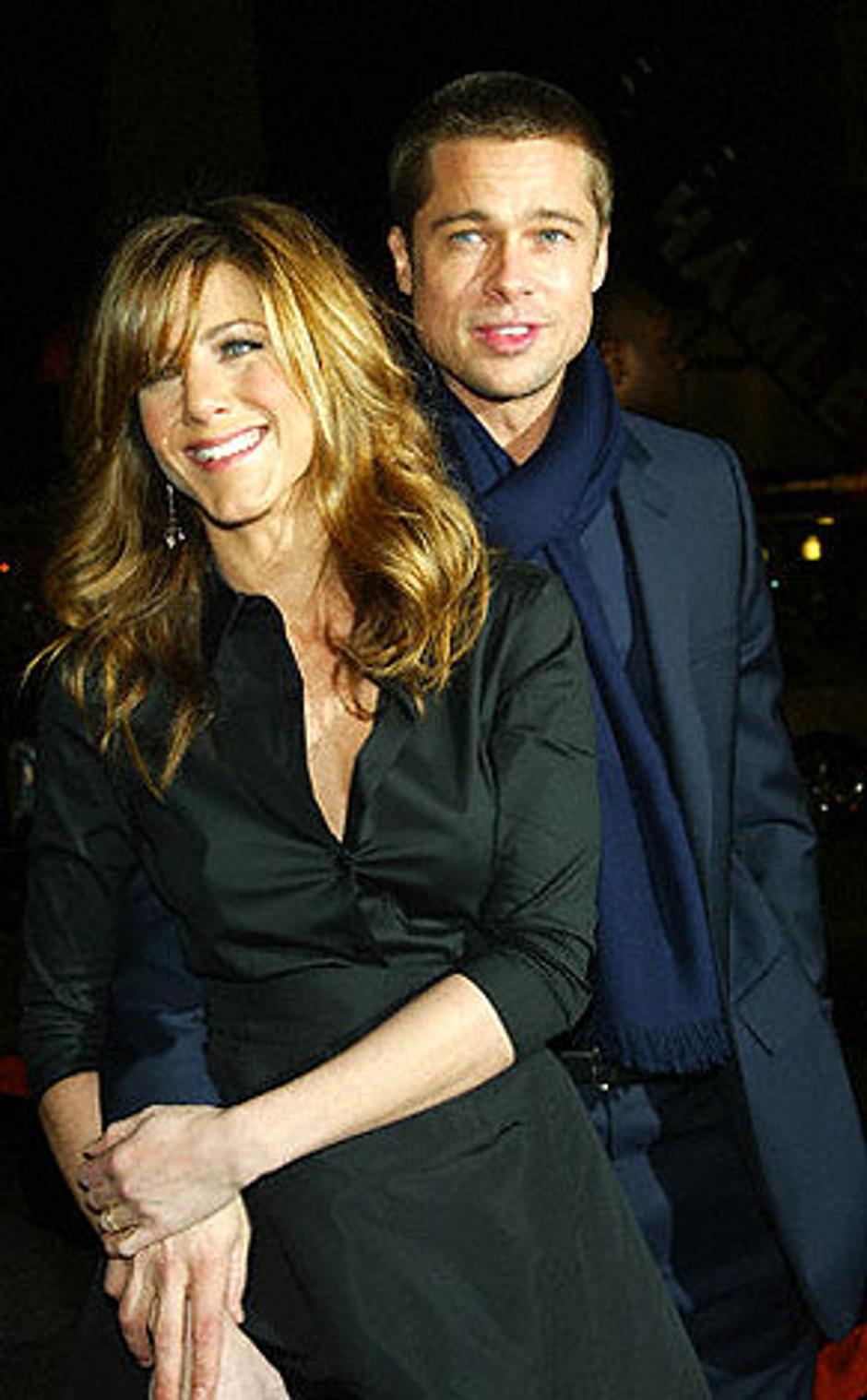 Jennifer Aniston i Brad Pitt