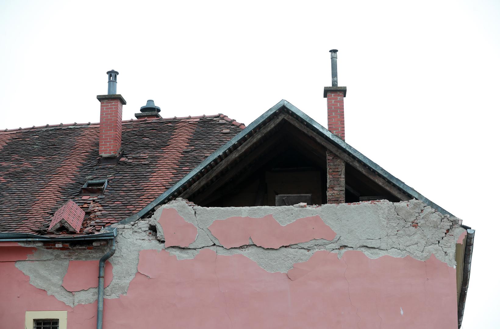 22.03.2020., Zagreb - Posljedice potresa u centru grada. Photo: Sanjin Strukic/PIXSELL