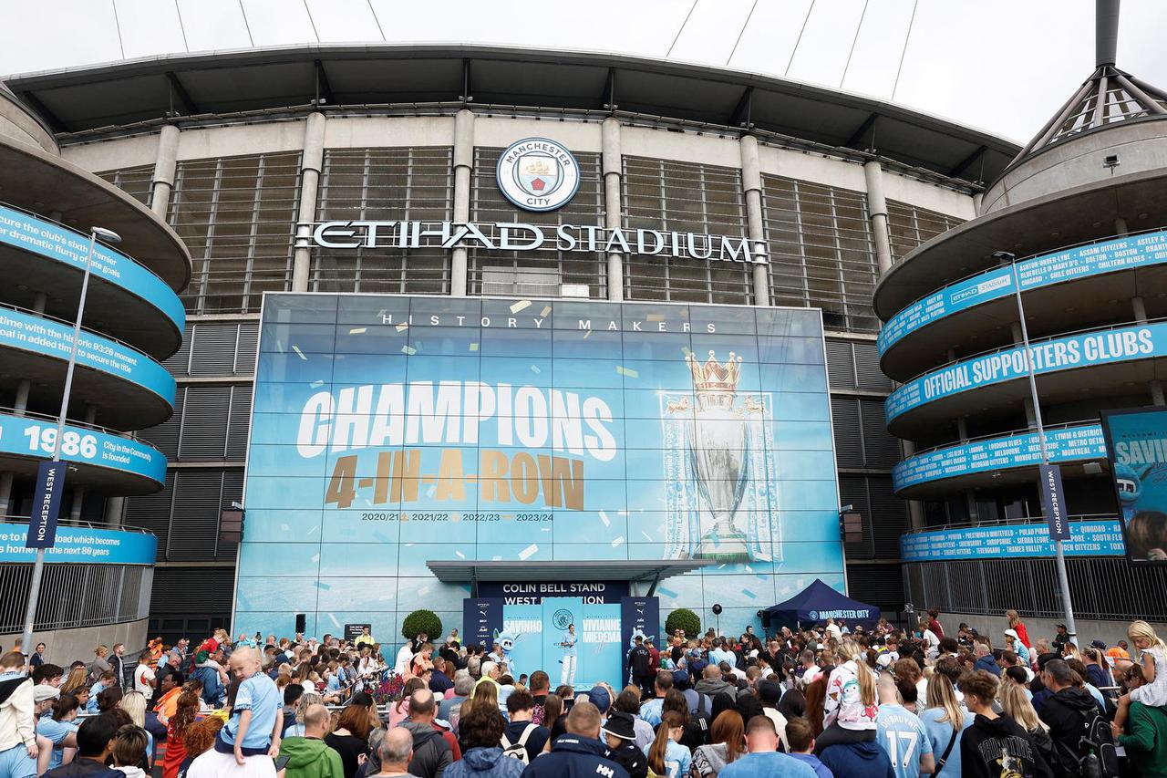 FILE PHOTO: Manchester City unveil Savinho & Vivianne Miedema signings