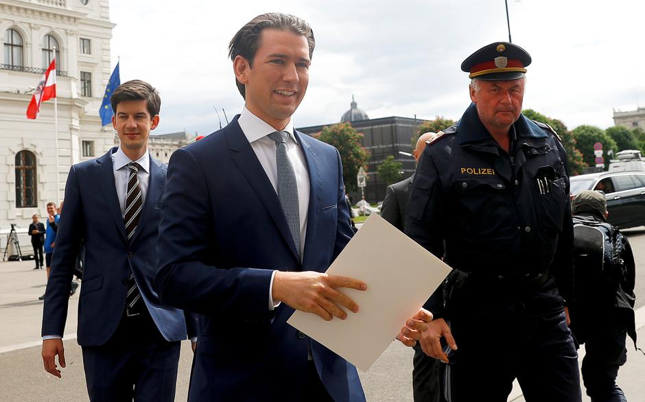 Sebastian Kurz i Alexander Van der Bellen