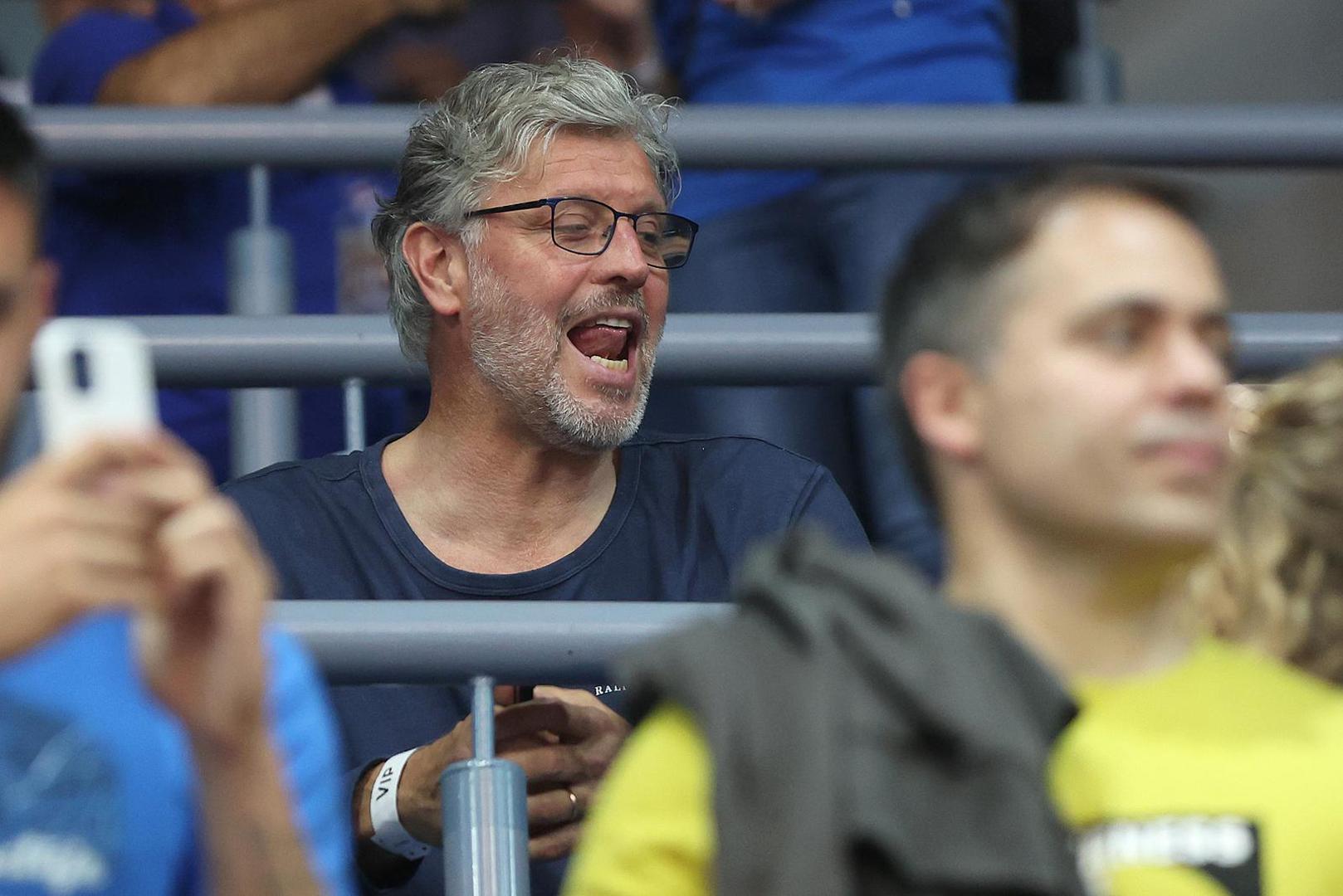 29.05.2023., KC Drazen Petrovic, Zagreb - Cetvrta utakmica finala SuperSport 1. Hrvatske malonogometne lige, MNK Futsal Dinamo - MNK Olmissum. Photo: Goran Stanzl/PIXSELL