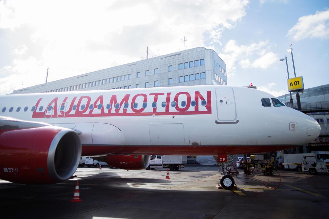 Laudamotion in Duesseldorf