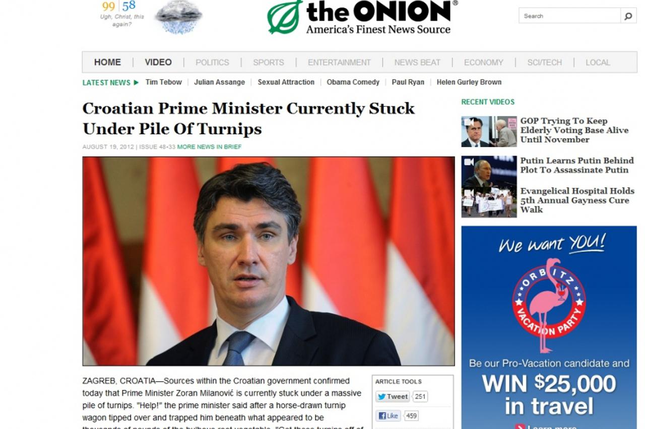 milanović u the onionu