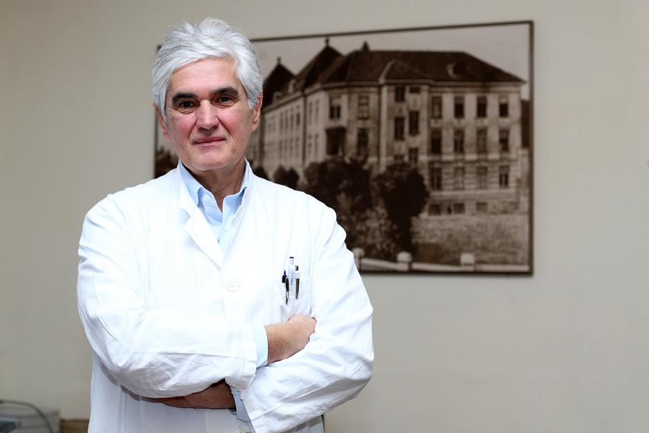 31.12.2014., - Reportaza iz klinika za zenske bolesti i porodnistvo u Petrovoj ulici. Josip Djelmis, procelnik zavoda za perintalnu medicinu.  Photo: Luka Stanzl/PIXSELL