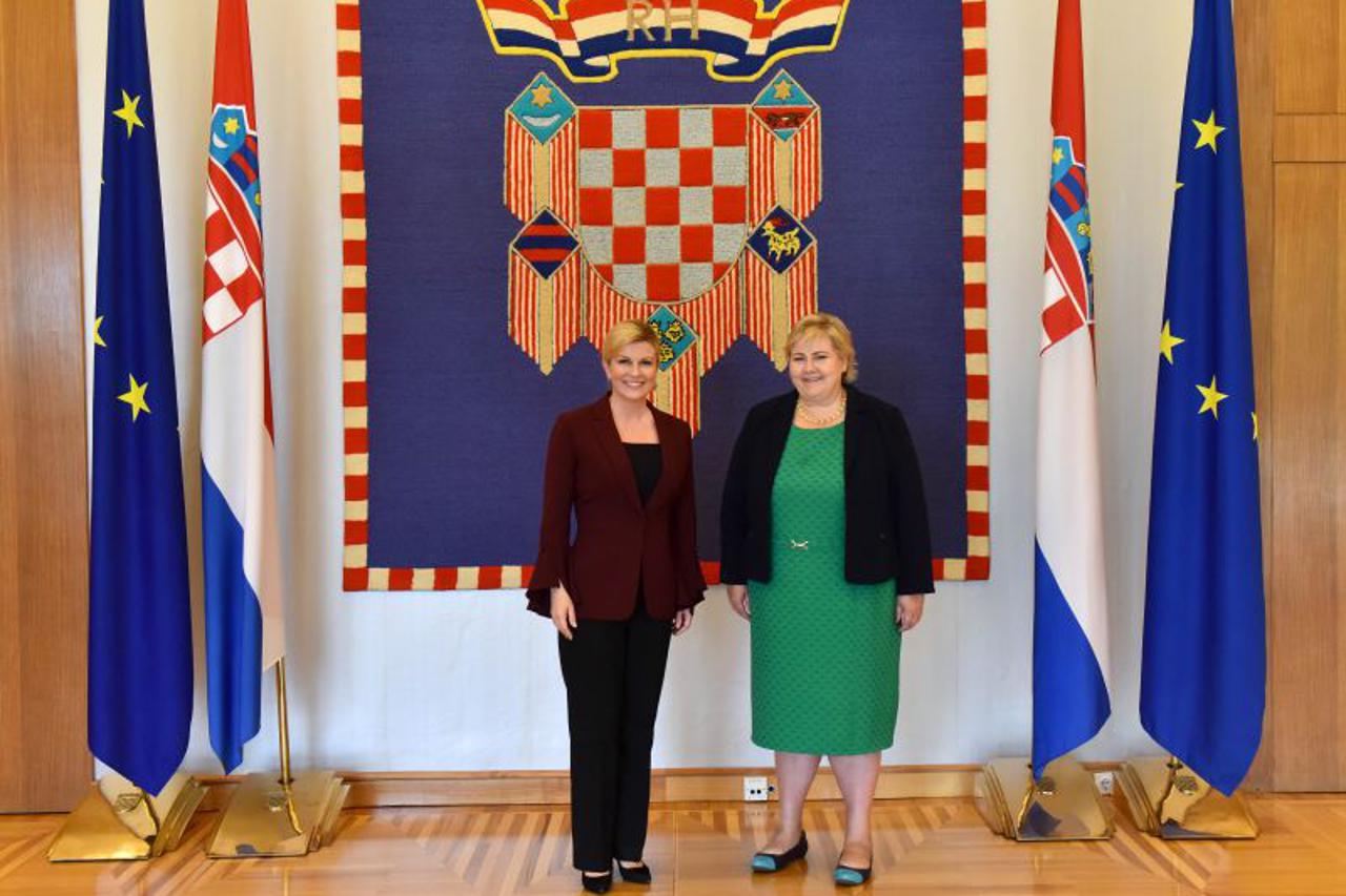 Kolinda Grabar-Kitarović i Erna Solberg