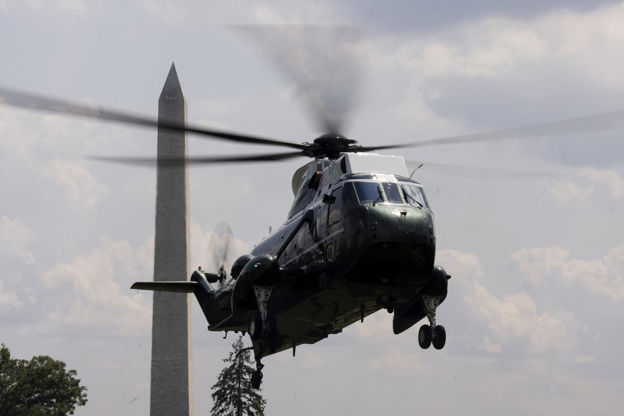 US President Joe Biden returns to the White House