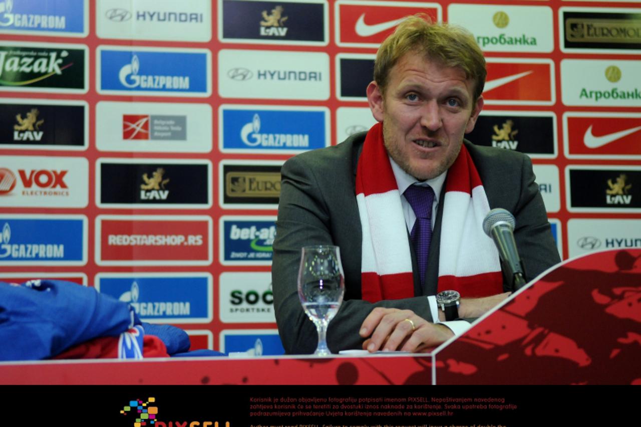 '09.12.2010., Zagreb - Robert Prosinecki potpisao za trenera Crvene zvezde. Photo: Anto Magzan/PIXSELL'