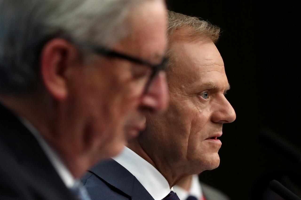 Juncker i Tusk