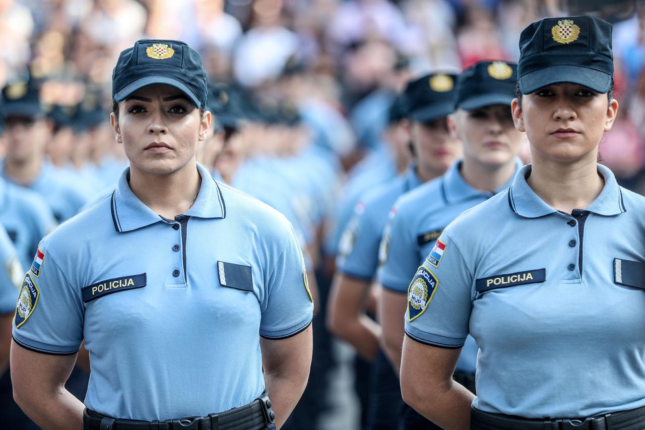 Zagreb: Svečani završetak školovanja 14. naraštaja polaznika Policijske škole 'Josip Jović'