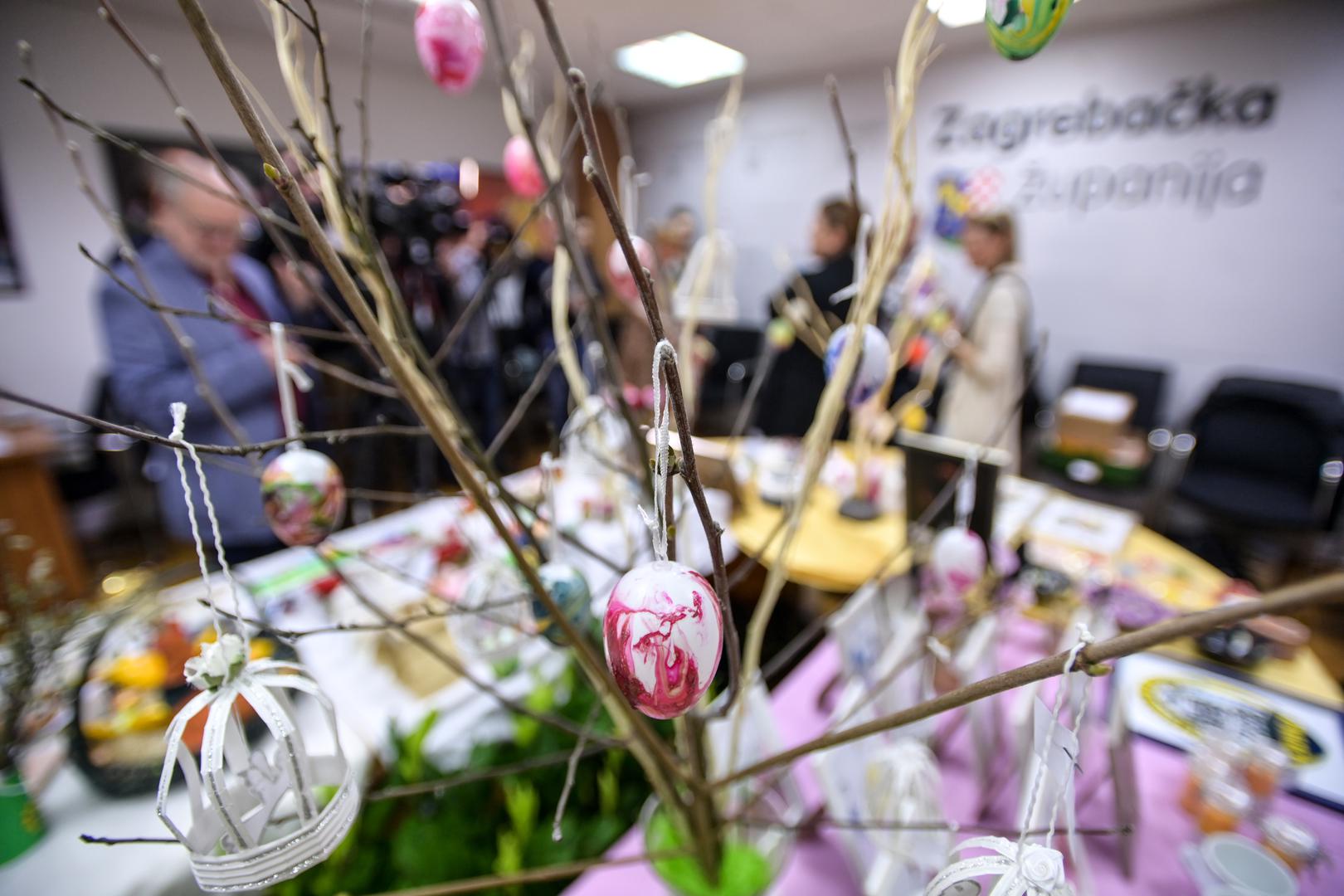 23.03.2023.,  Zagreb - Tradicionalna uskrsnja prodajna izlozba ucenickih zadruga Zagrebacke zupanije. Photo: Igor Šoban/PIXSELL