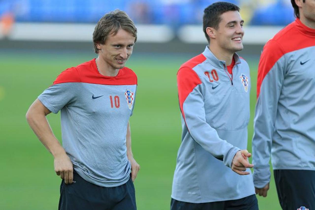 Mateo Kovačić i Luka Modrić