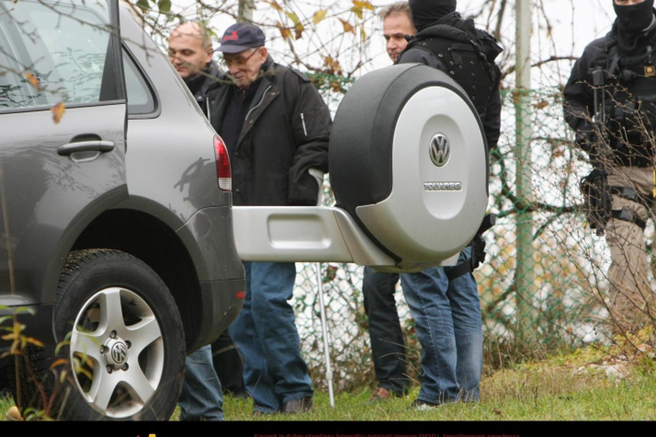 '02.11.2011., Vukova Gorica - Uhicen Josip Boljkovac u obiteljskoj kuci. Boljkovca se tereti za ratni zlocin iz 1945. godine. Photo: Kristina Stedul Fabac/PIXSELL'